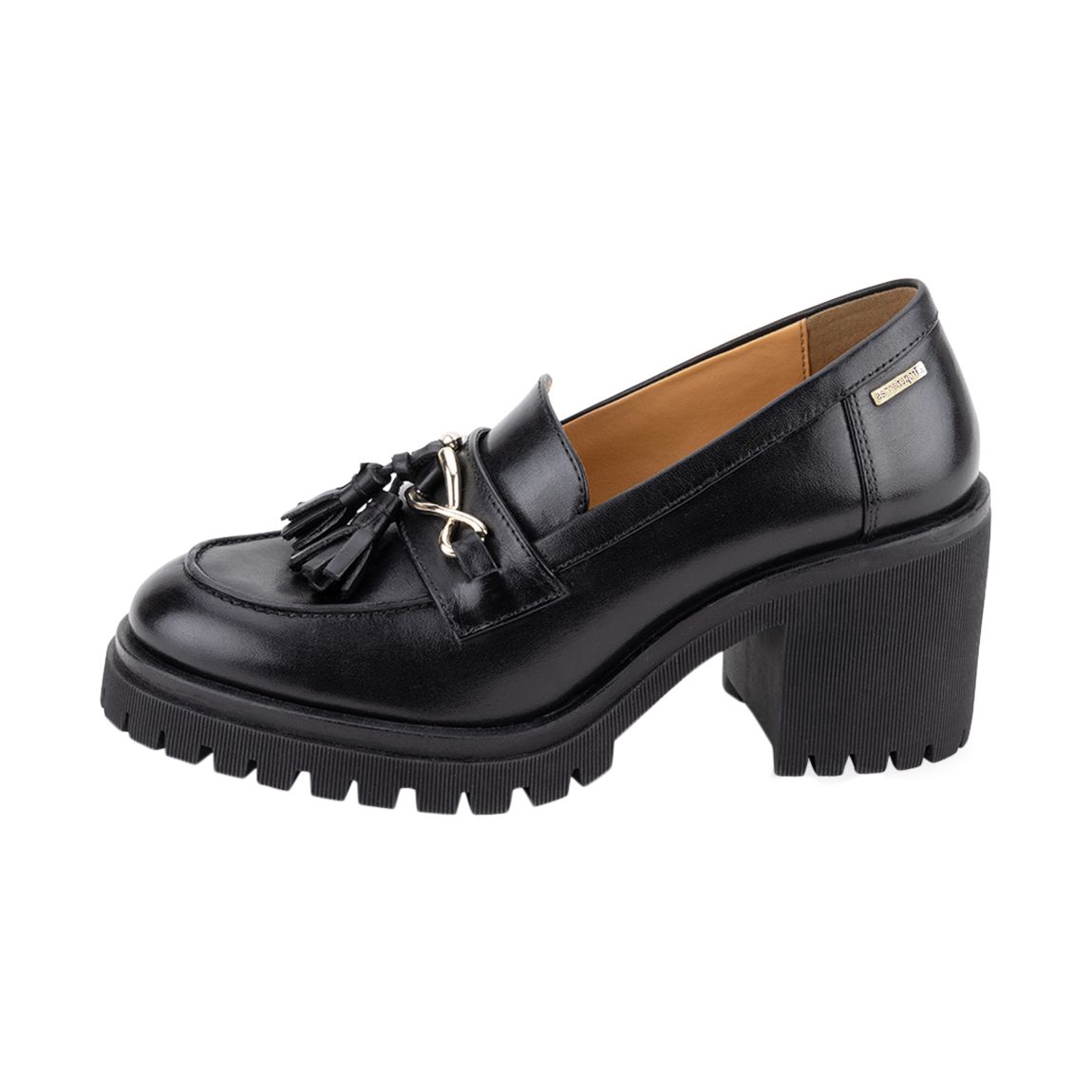 Mocassin Cuir Victory Noir main product photo