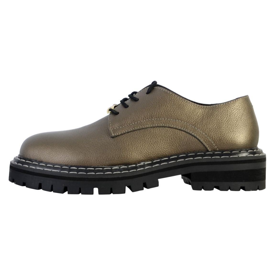 Derbies Cuir Rakel Bronze main product photo
