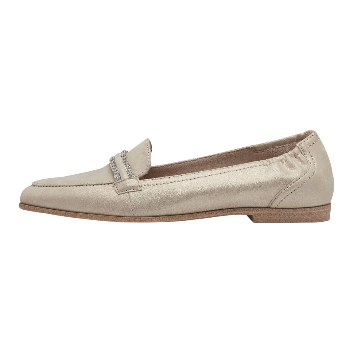 Mocassin Cuir Champagne main product photo