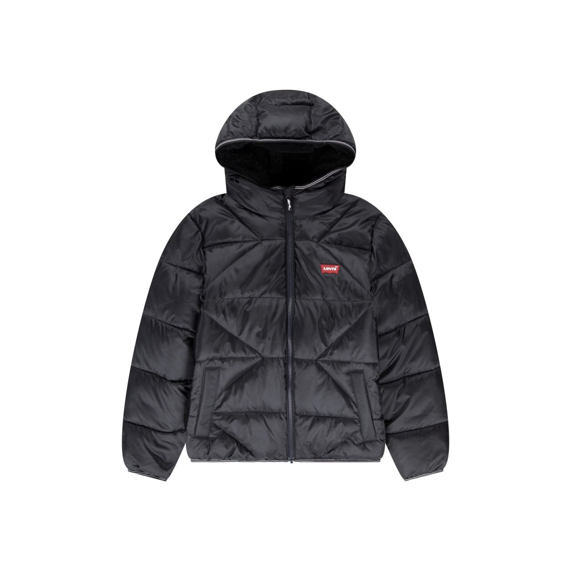 Doudoune Enfant Sherpa Lined Puffer JKT Noir main product photo