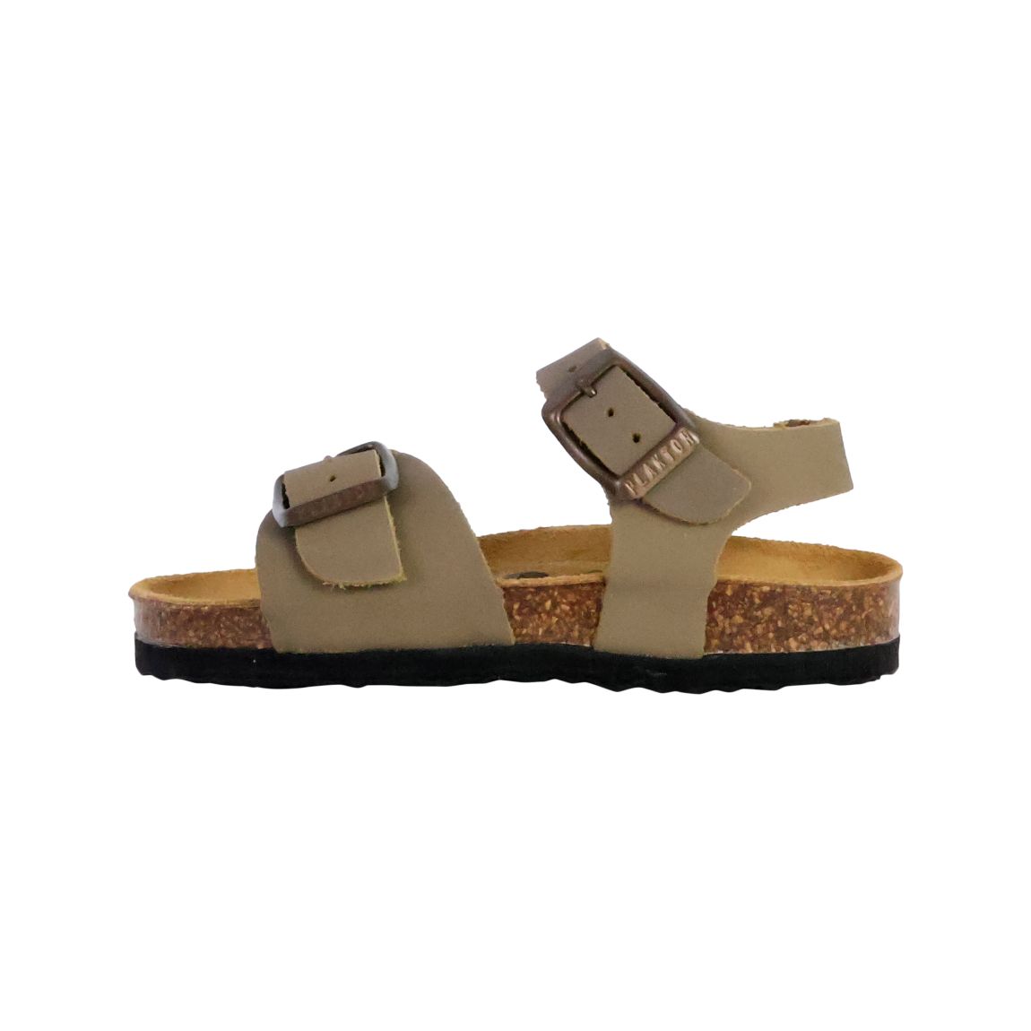 Mules Cuir Enfant Louis Kaki main product photo