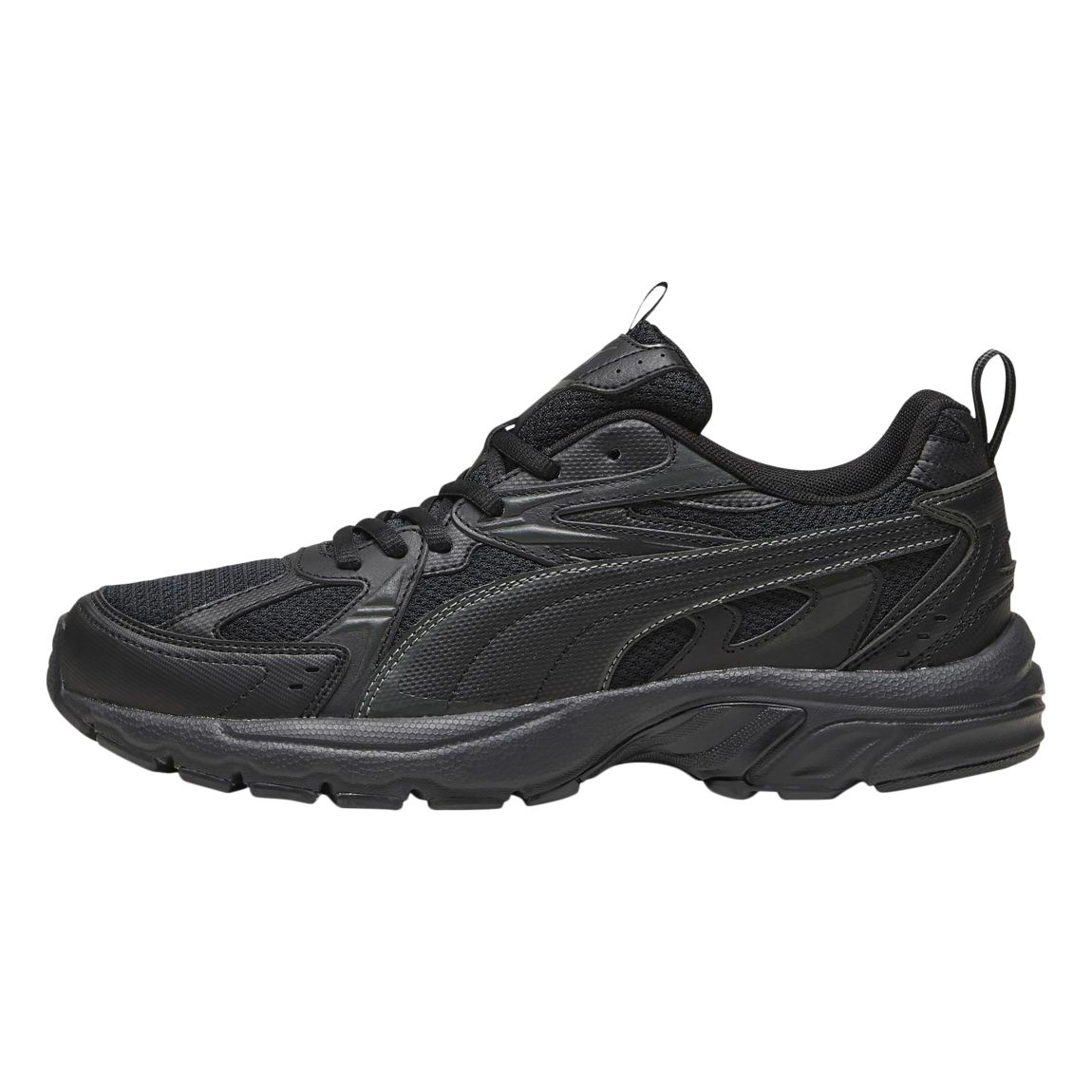 Basket Basse à Lacets Milenio Tech Noir Shadow Gris main product photo