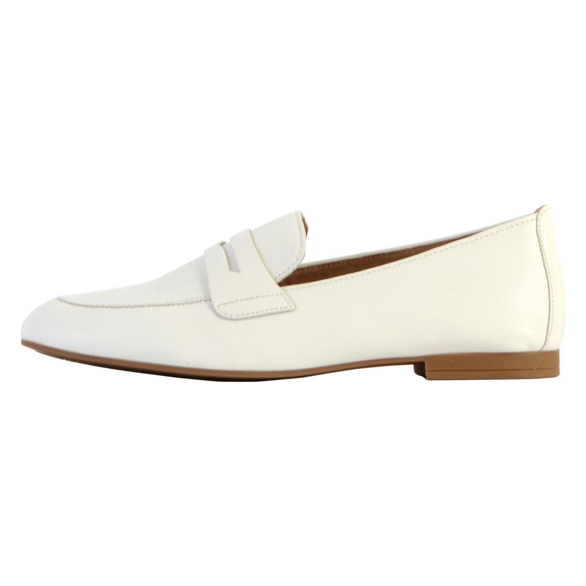 Mocassin Basse Cuir Samtchevreau Blanc main product photo