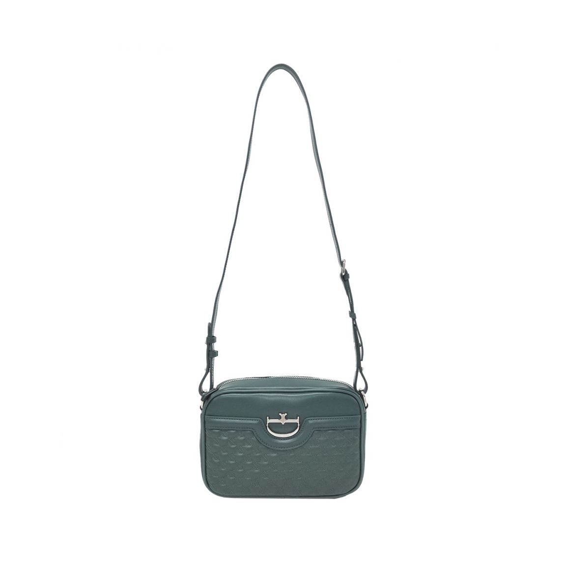 Sac porté bandoulière en refente de cuir SÉDUCTION main product photo