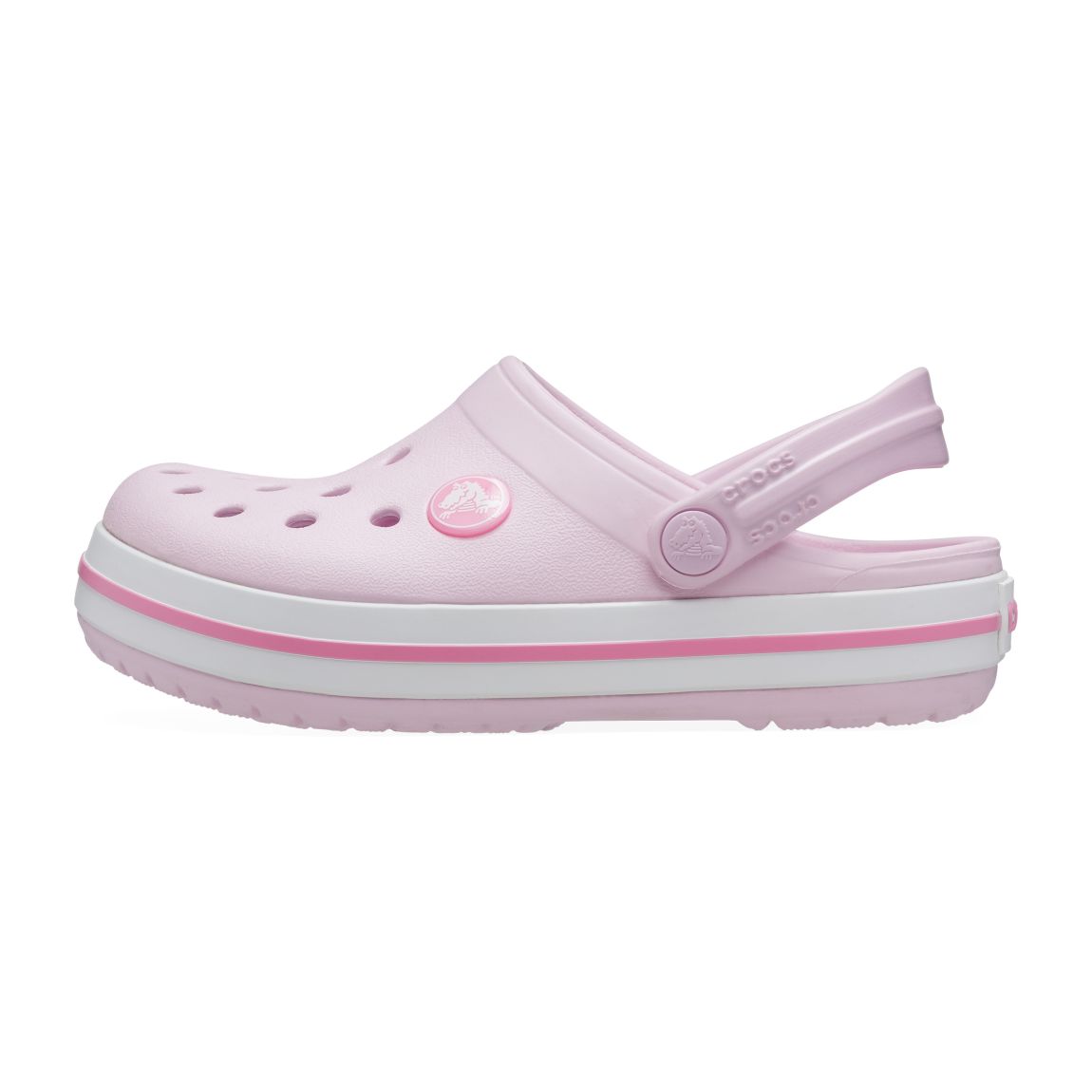Sabot à Enfiler Enfants Crocband Clob Rose Ballerine main product photo