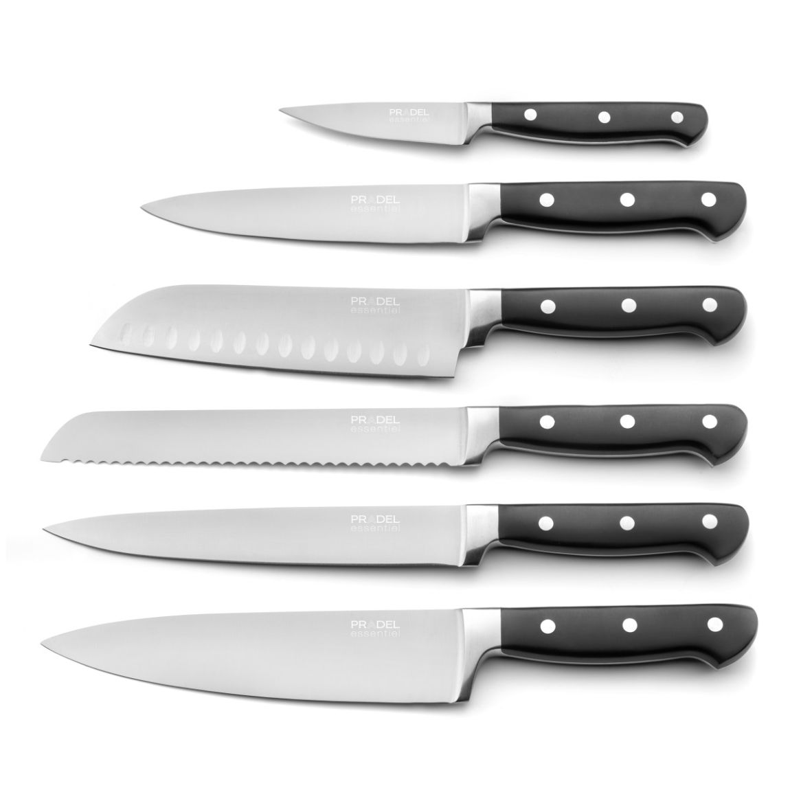 Blason - Set de 6 couteaux de cuisine main product photo