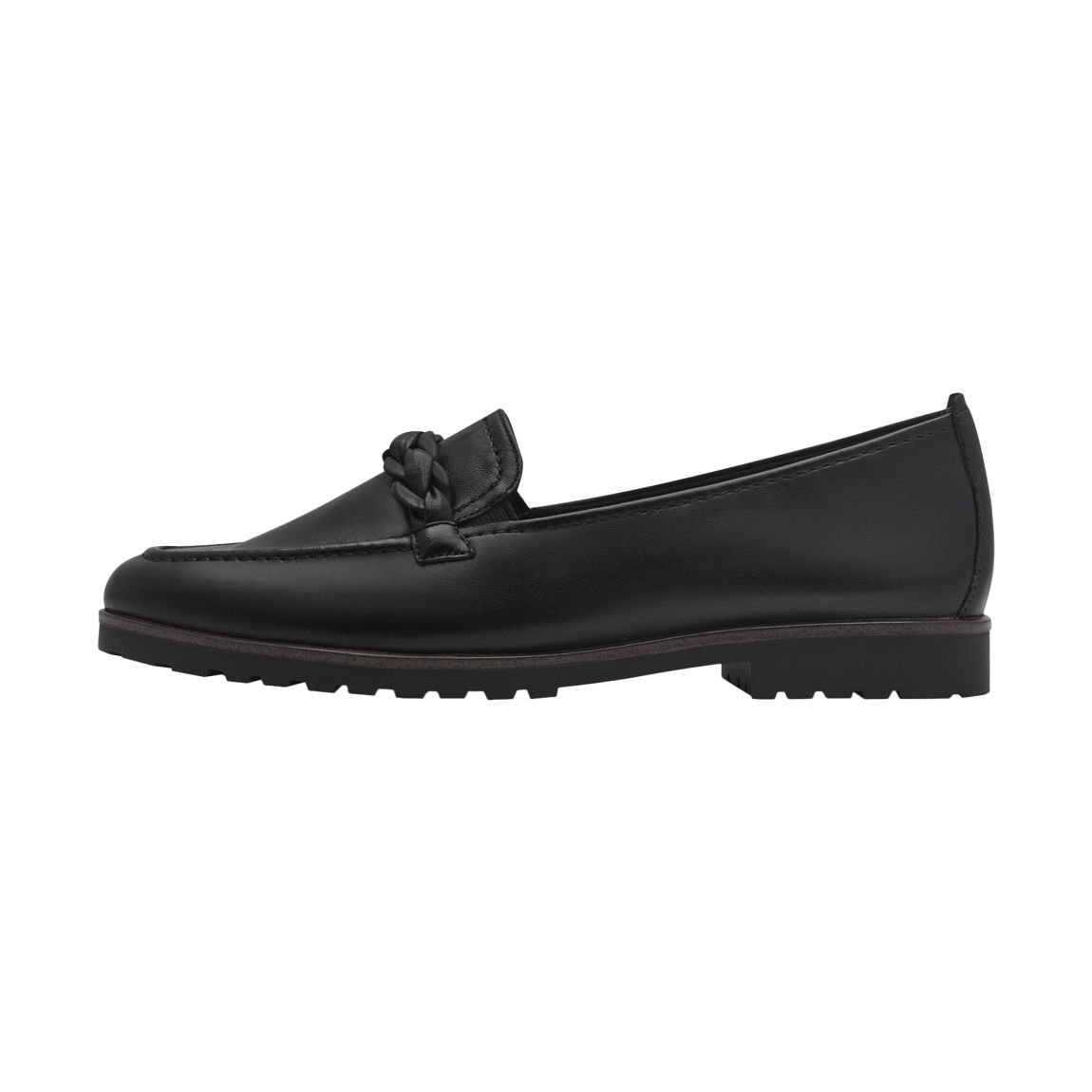Mocassin Cuir Touch-It Noir Leat main product photo