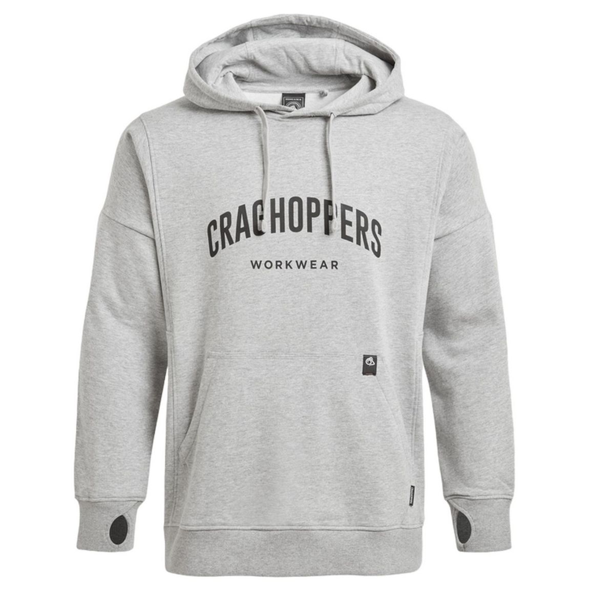 Sweat À Capuche Workwear Oulston Gris Clair Chiné main product photo