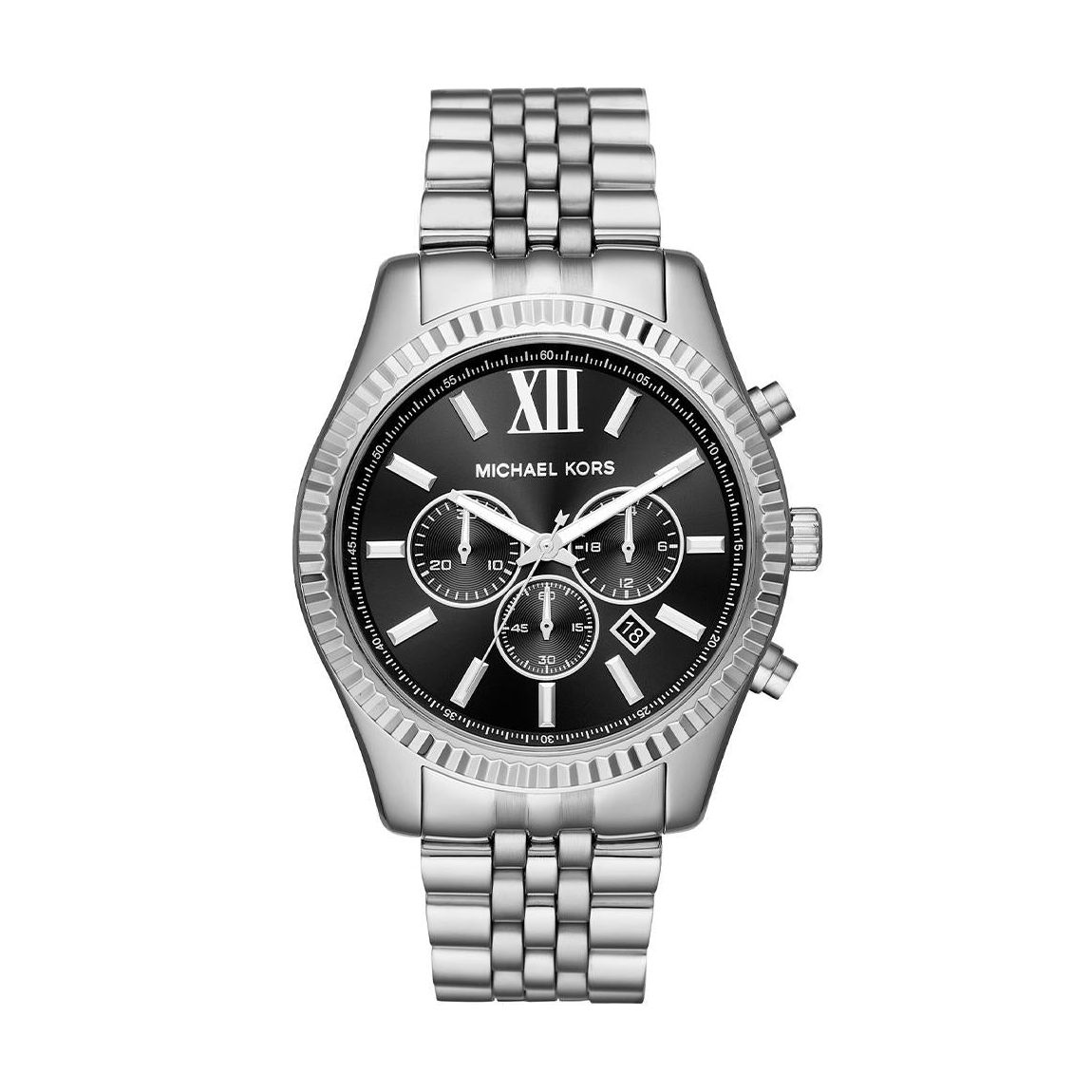Montre Hommes Michael Kors MK8602 Lexington Chronograph Black Dial main product photo