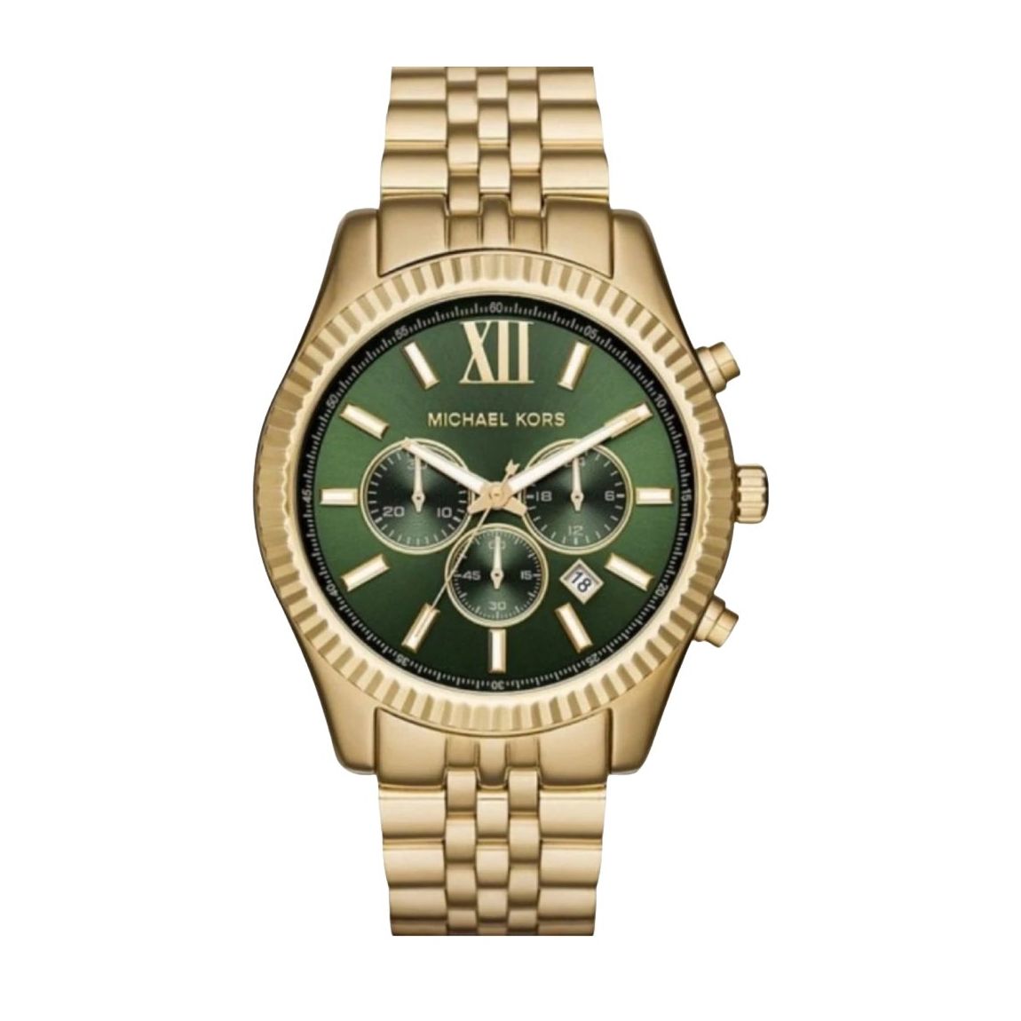 Montre Hommes Michael Kors MK8446 Golden Lexington Chronograph main product photo