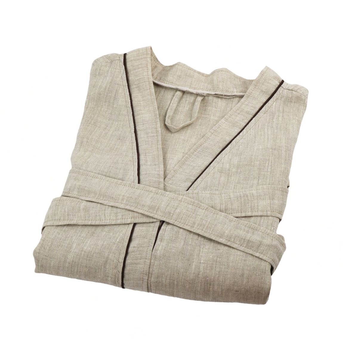 Peignoir mixte 100% lin naturel Allure main product photo