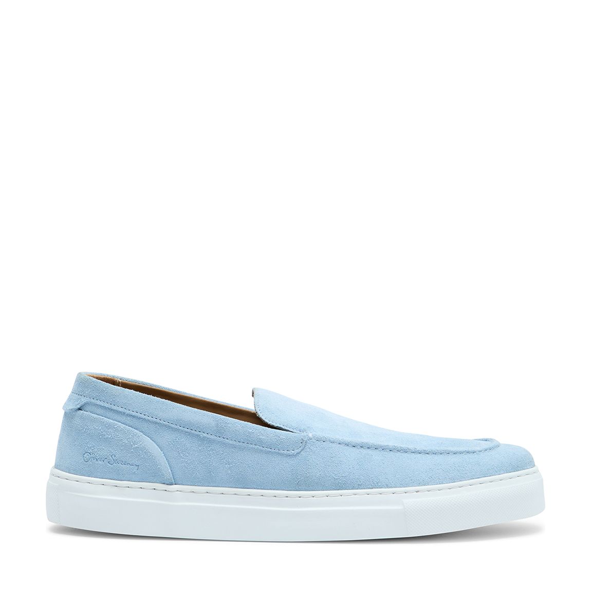 Mocassins En Daim Pour Hongres Bleus main product photo