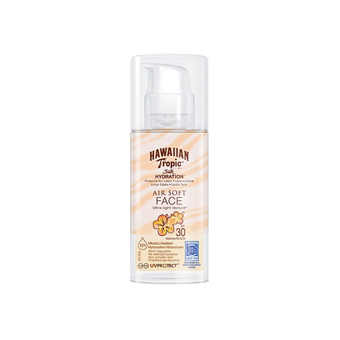 Lotion Solaire Silk Hydration Visage SPF 30 main product photo