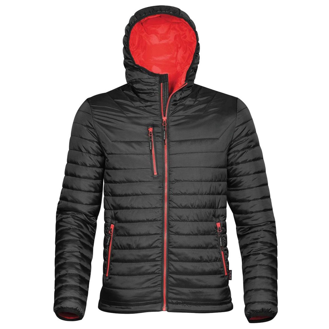 Veste Thermique Hydrofuge Noir/Rouge main product photo