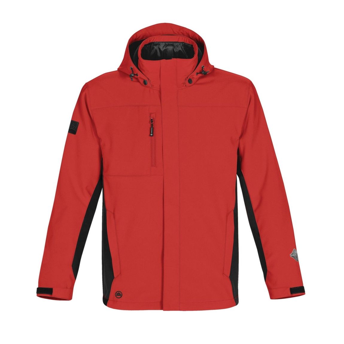 Veste 3 En 1 Imperméable Et Respirante Rouge/Noir main product photo