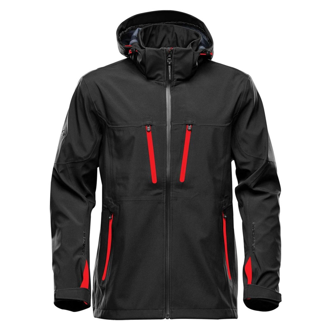 Veste Patrol Noir / Rouge Vif main product photo