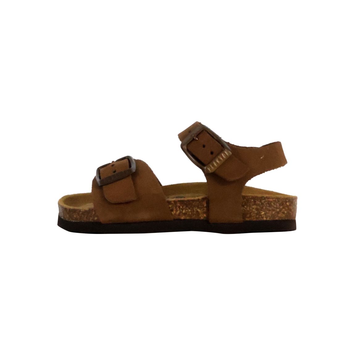 Mules Cuir Enfant Louis Marron-Foncé main product photo