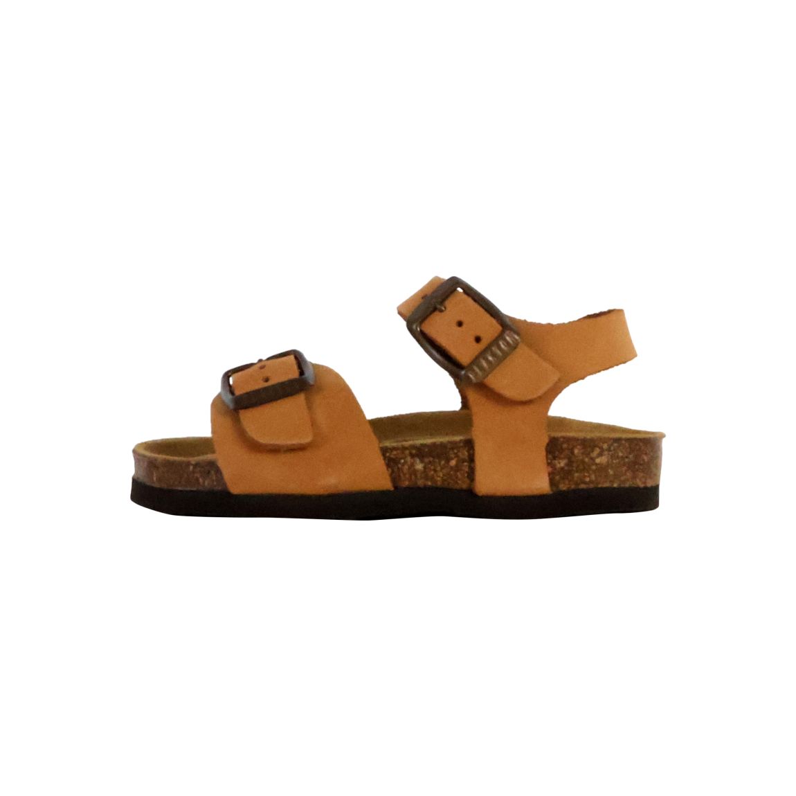 Mules Cuir Enfant Louis Marron-Clair main product photo