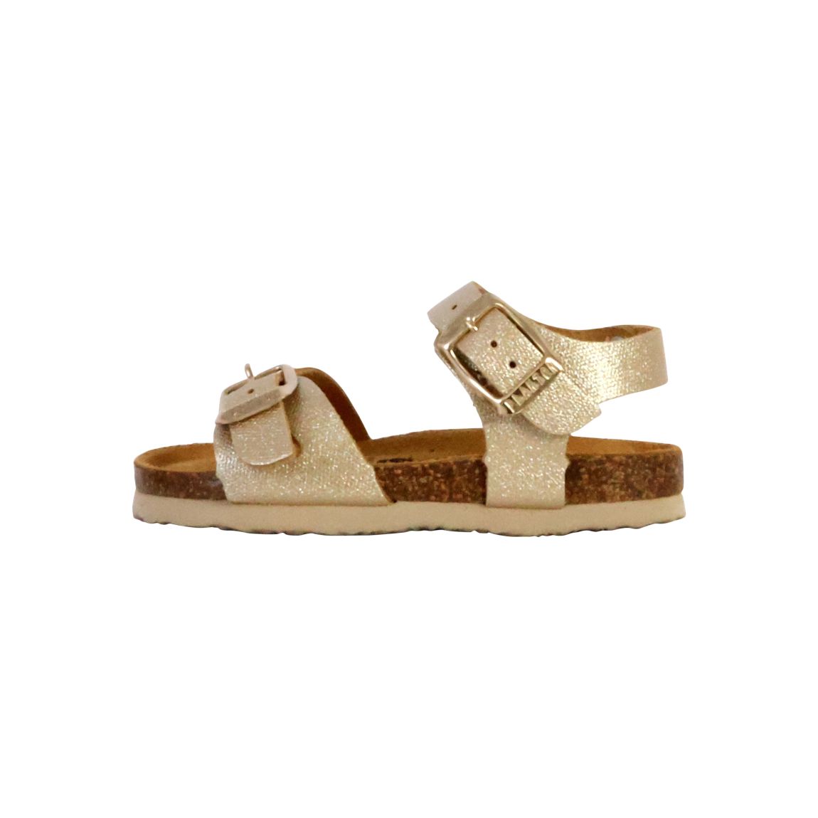 Mules Cuir Enfant Lisa Or main product photo