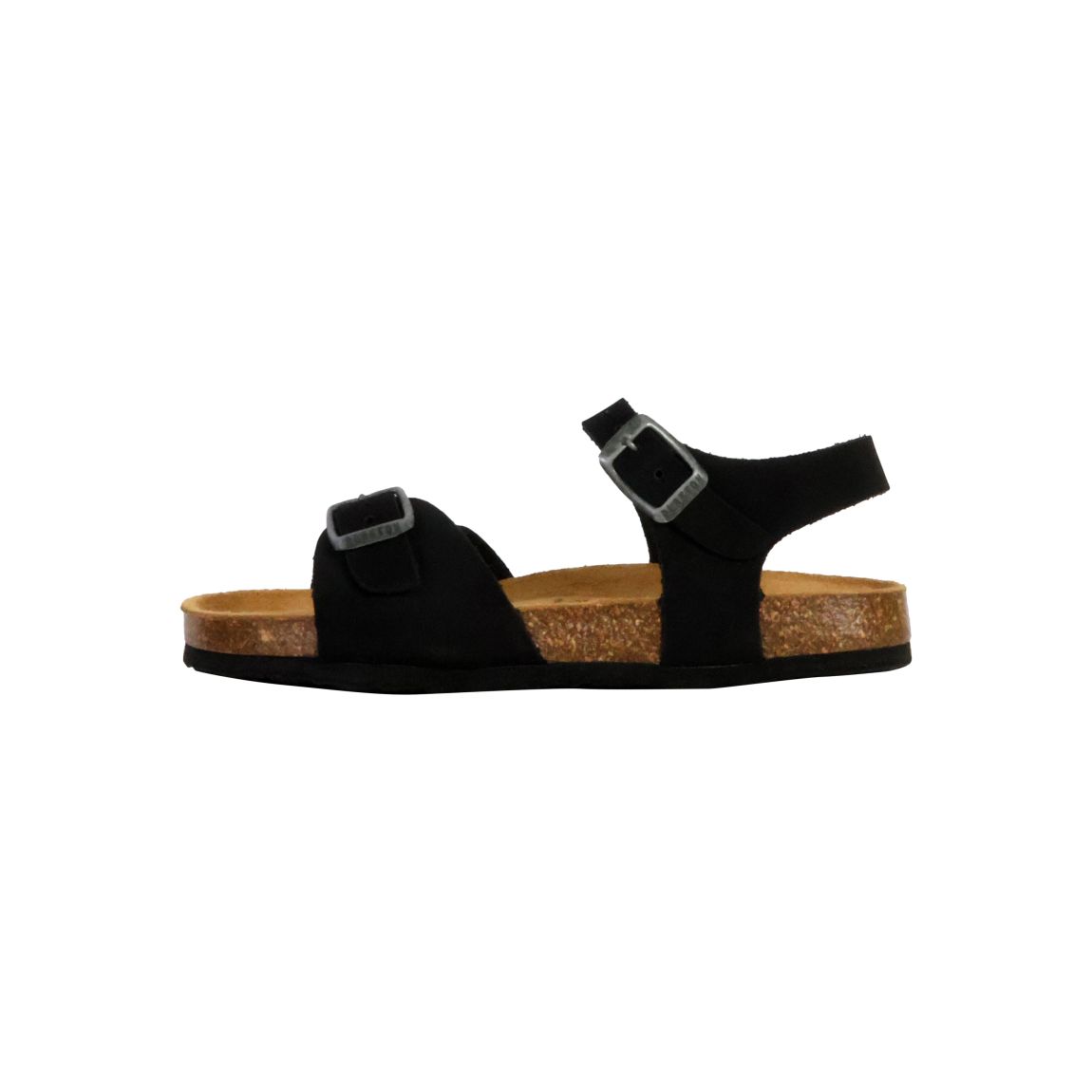 Mules Cuir Enfant Louis Noir main product photo