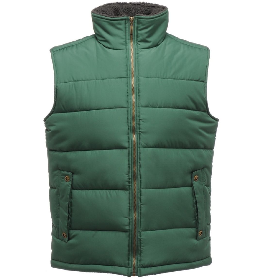 Veste Sans Manches Vert Bouteille main product photo