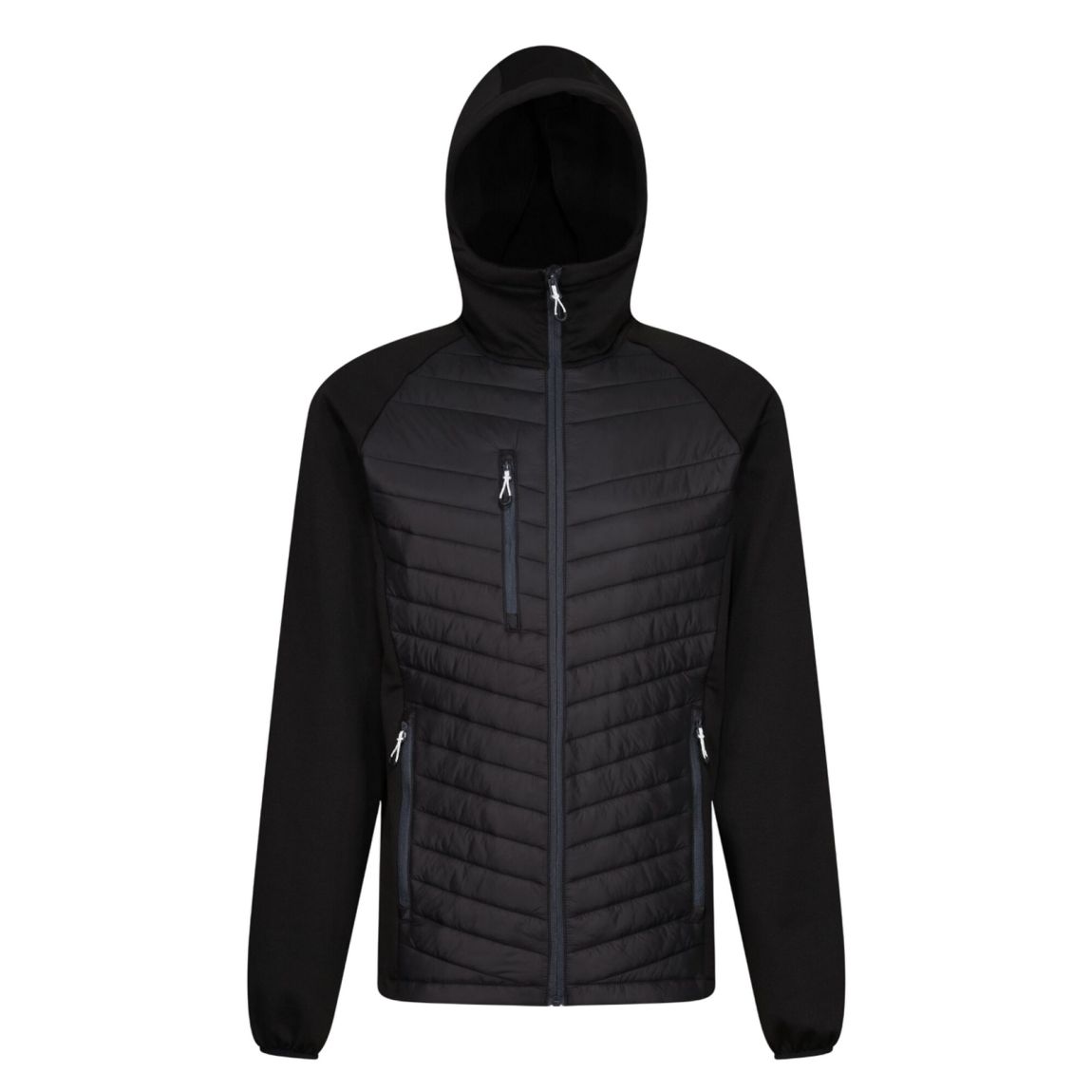 Veste Navigate Hybrid Noir / Gris Phoque main product photo