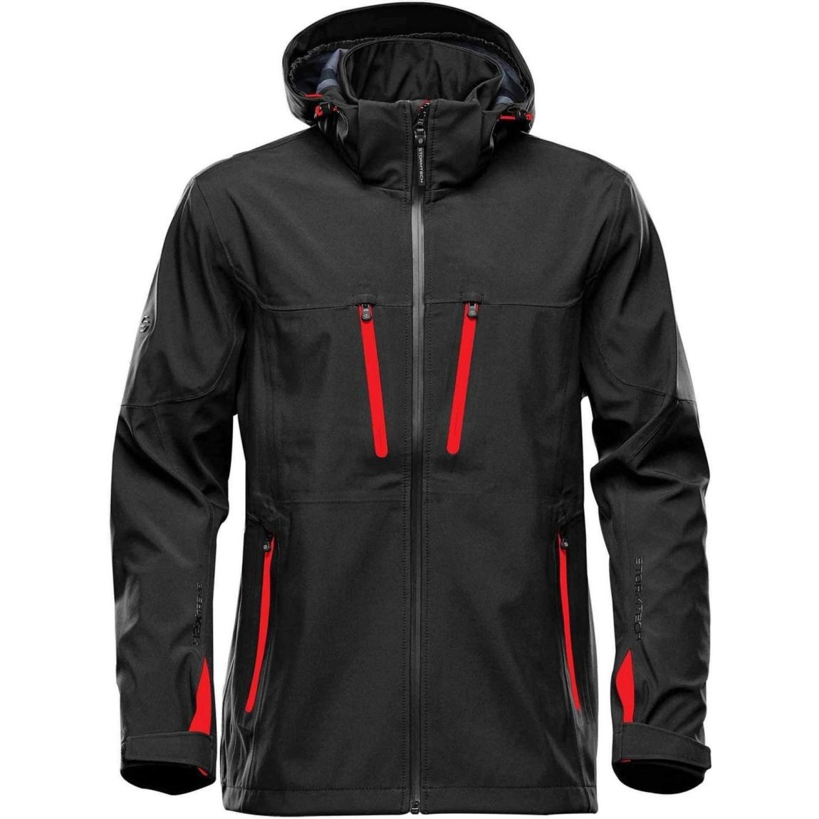 Veste Softshell Noir / Rouge Vif main product photo