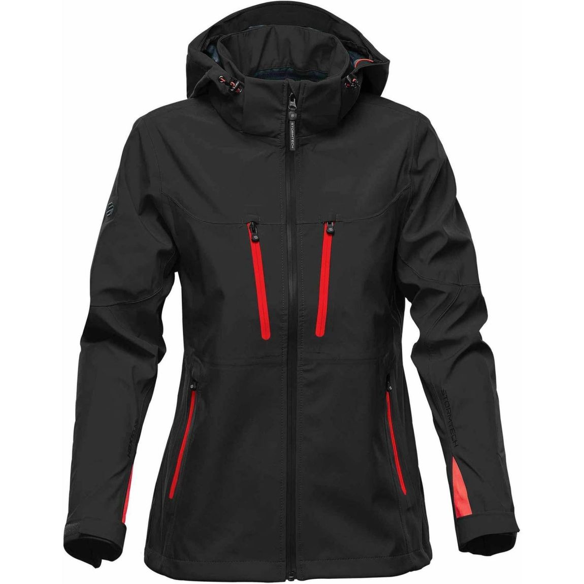 Veste Patrol Noir / Rouge Vif main product photo
