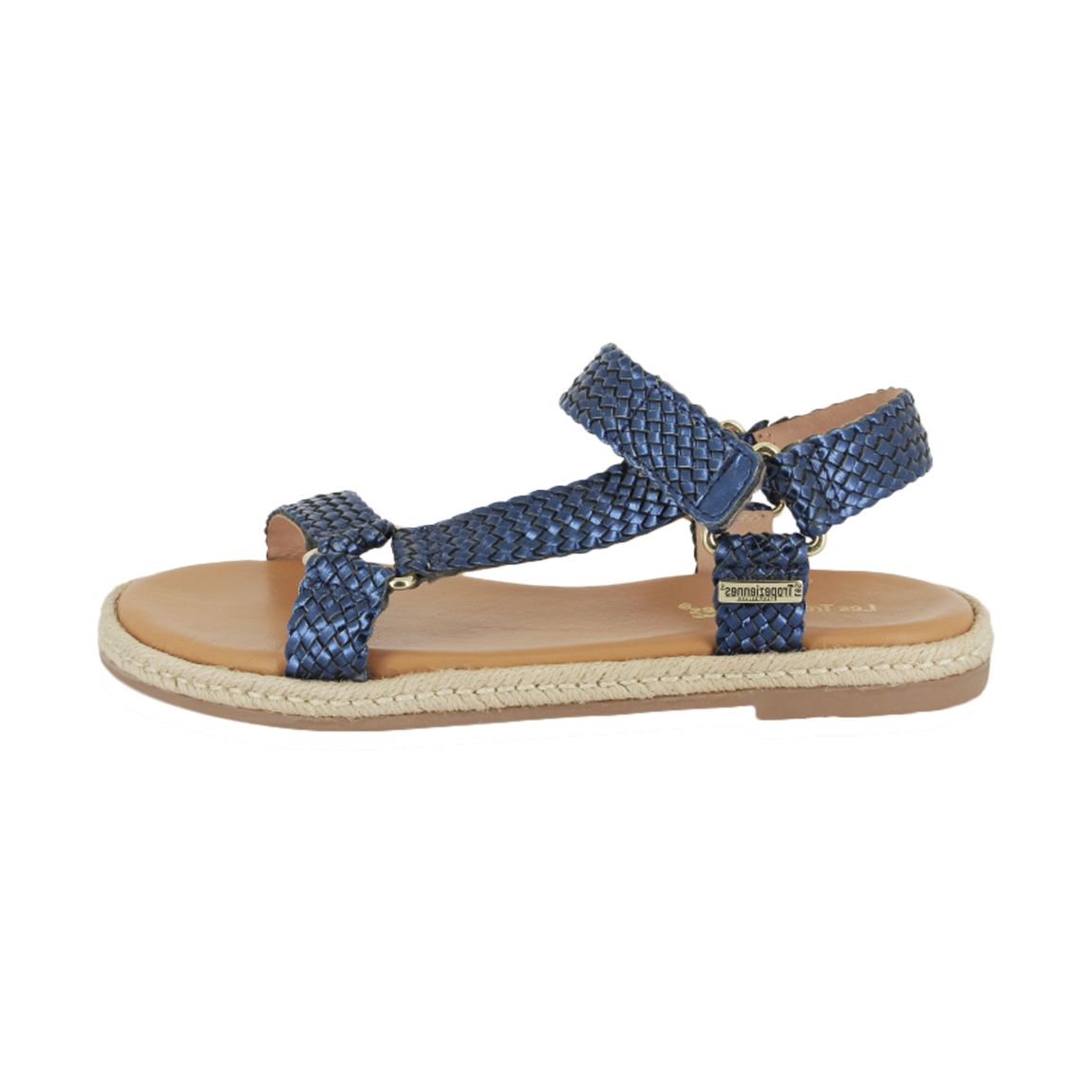 Sandales Cuir par M.belarbi Hipsto Marine-Metal main product photo