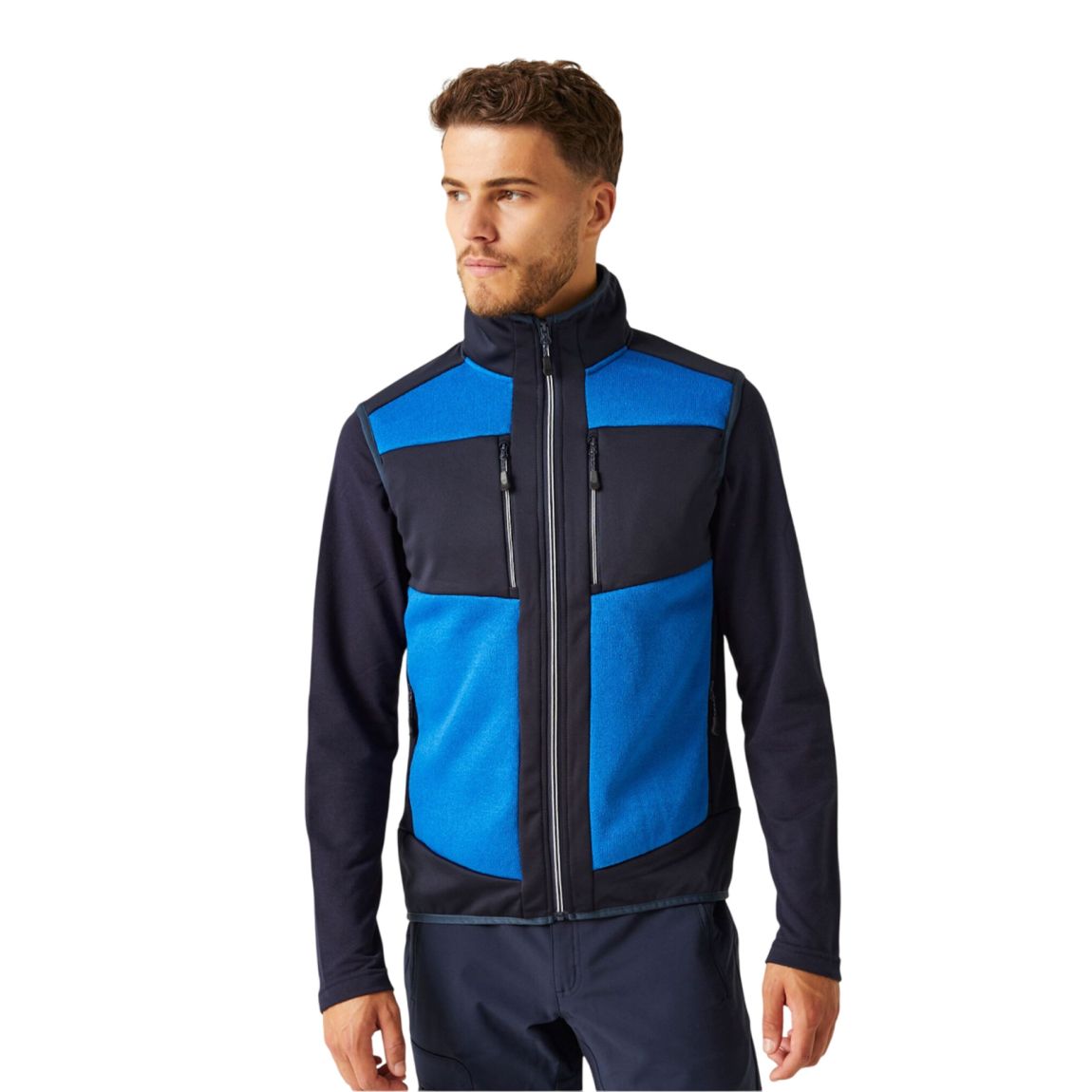 Veste Sans Manches E-Volve Bleu Foncé / Bleu Marine main product photo