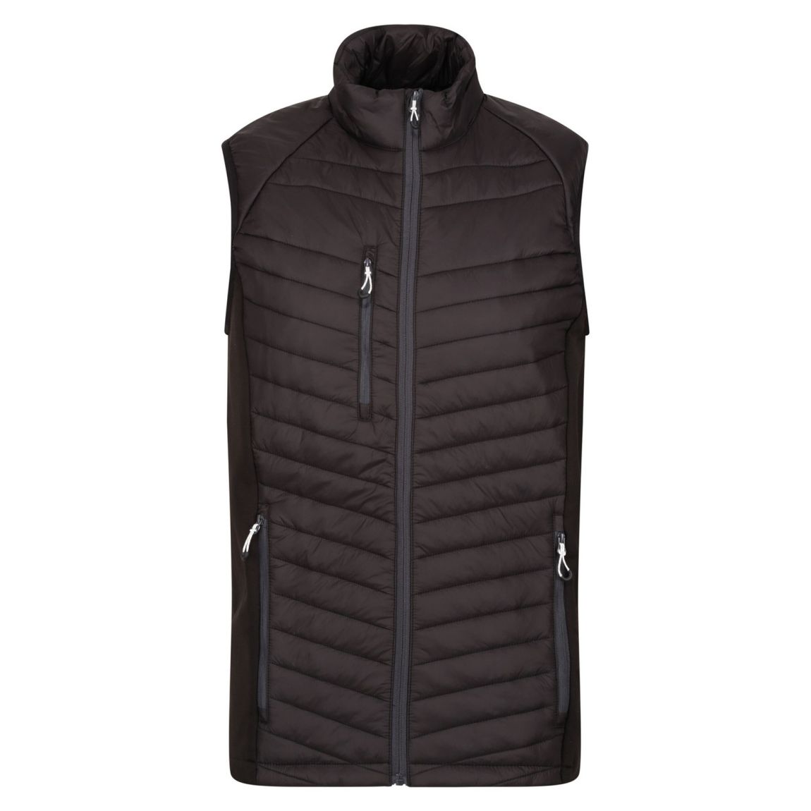 Veste Sans Manches Navigate Hybrid Noir / Gris Phoque main product photo