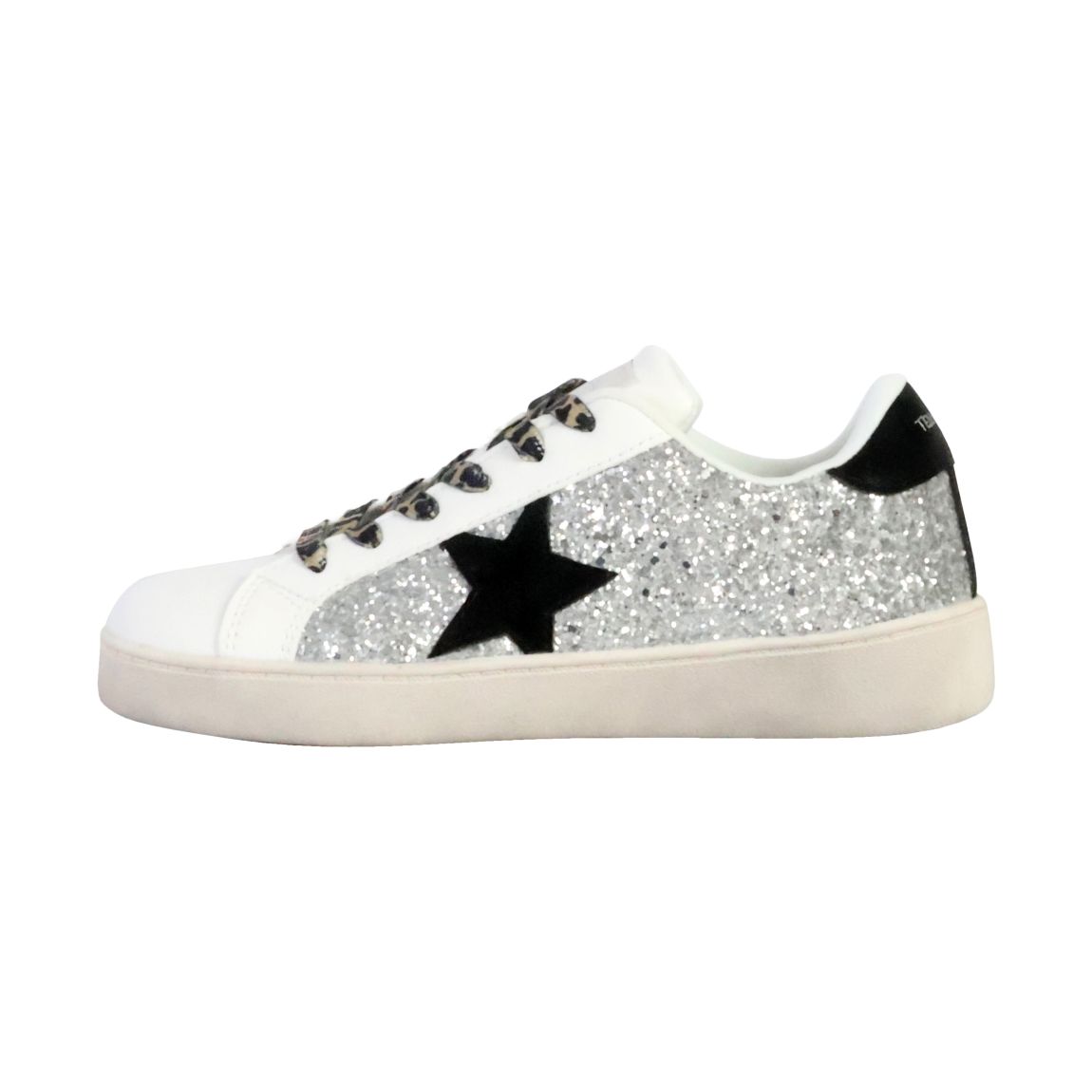 Basket à Lacets Teddy Smith Plata/Blanc Brillant main product photo