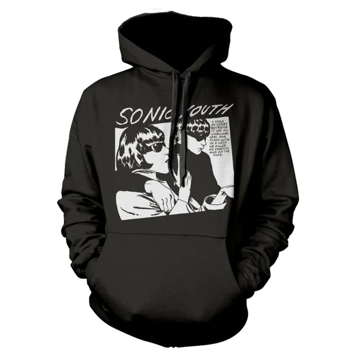 Sweat À Capuche Goo Noir main product photo