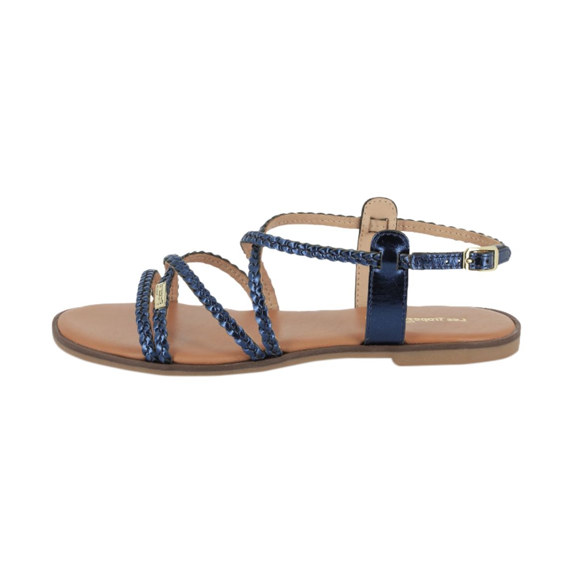 Sandales Cuir Halfy Marine-Metal main product photo