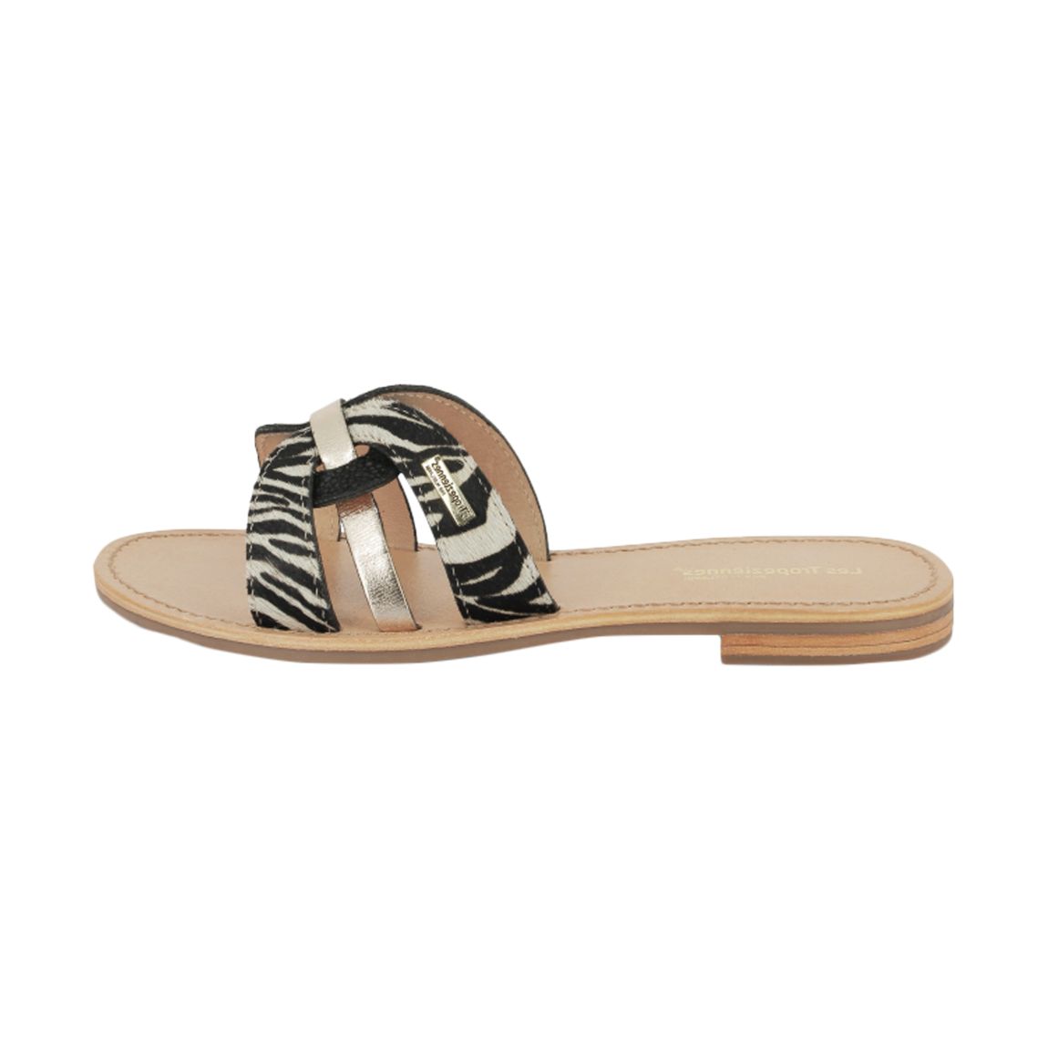 Sandales Cuir Hamsukopo Zebre-Multi main product photo