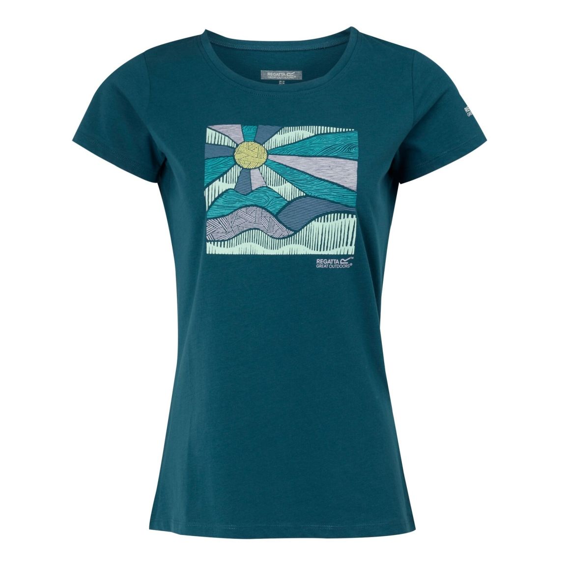 T-shirt Breezed IV Bleu Marocain main product photo