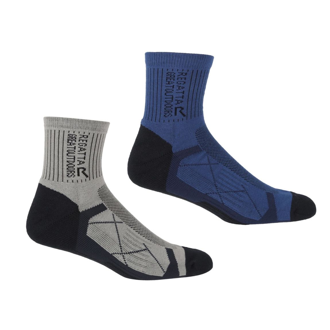 Chaussettes Active Bleu Marine / Gris Foncé main product photo