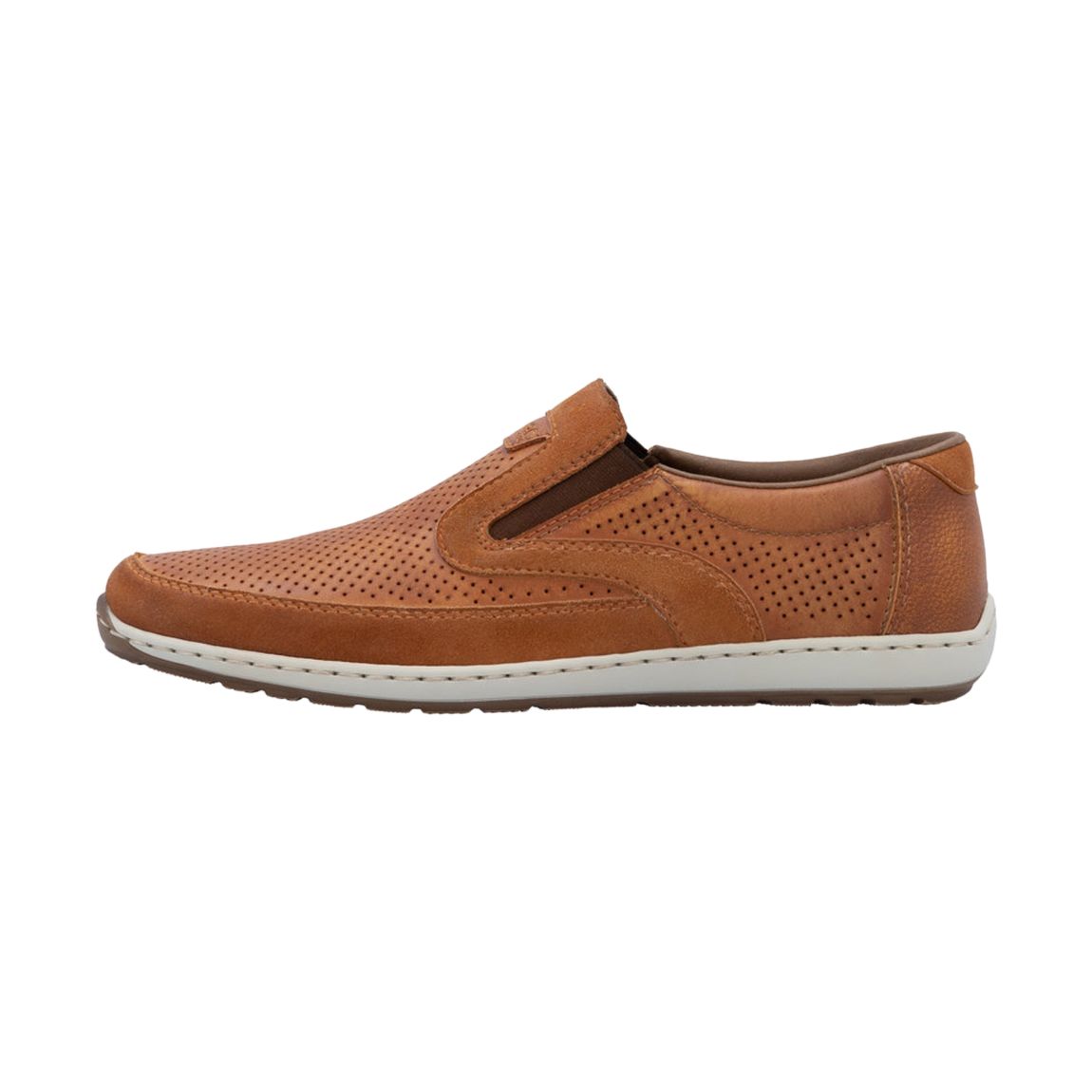 Basket Basse Cuir Castor Marron main product photo