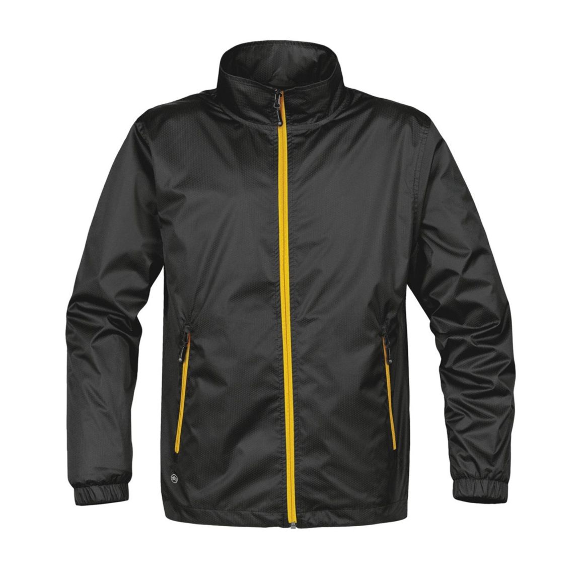 Veste Softshell Légère Et Respirante Noir/Jaune main product photo
