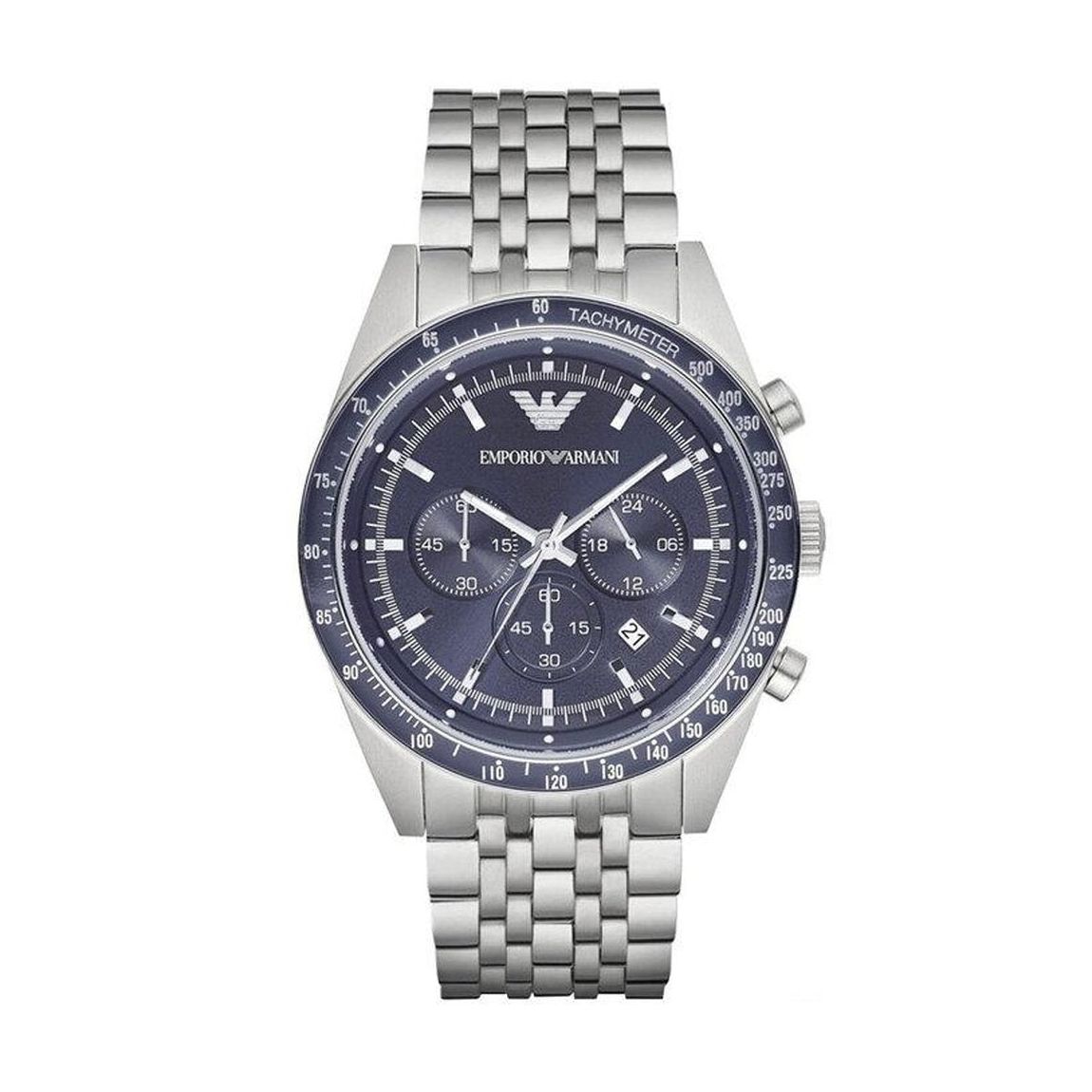 Montre Hommes Emporio Armani AR6072 Chronograph Blue Dial main product photo