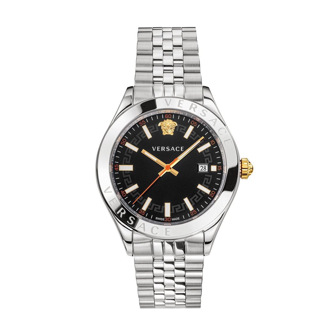 Montre homme Versace VEVK00420 Hellenyium Black Dial main product photo