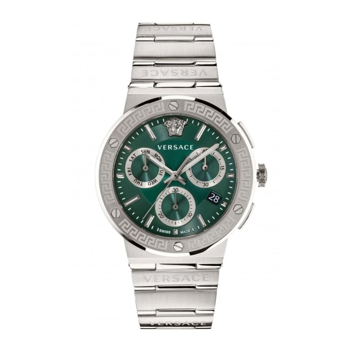Versace VEZ900121 Greca Logo Chrono Montre de luxe pour hommes main product photo