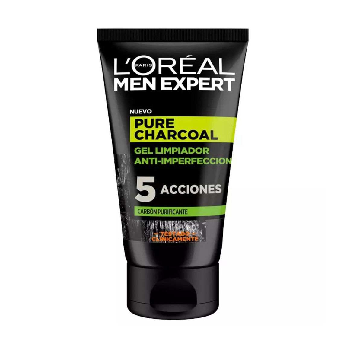 Gel Nettoyant Purifiant au Charbon Pur Men Expert 100ml main product photo