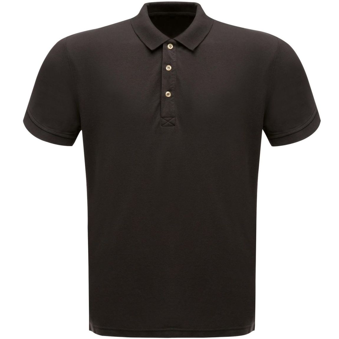 Polo À Manches Courtes Noir main product photo