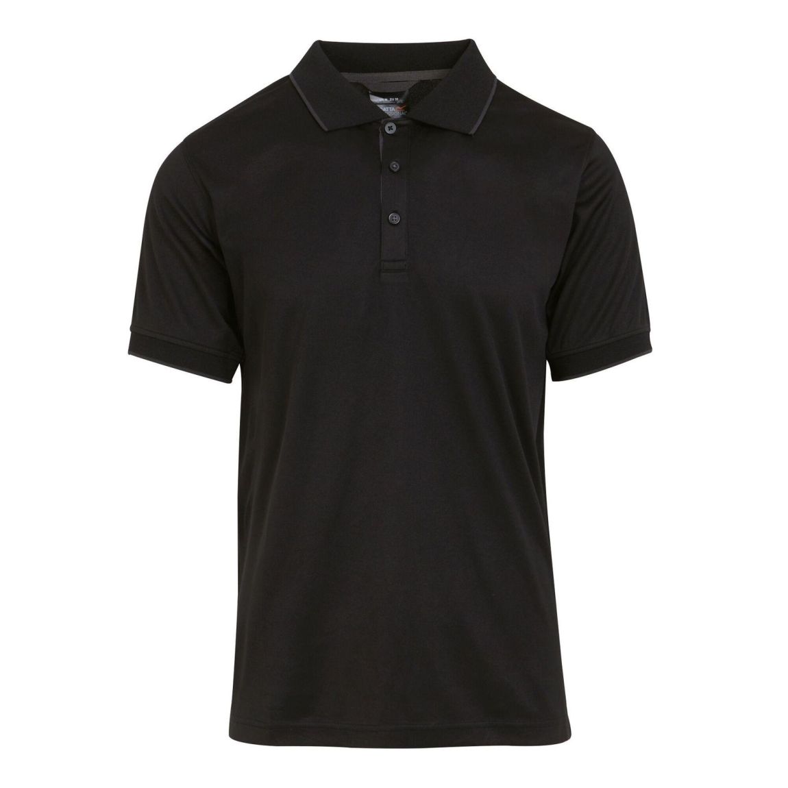 Polo NAVIGATE Noir / Gris Phoque main product photo