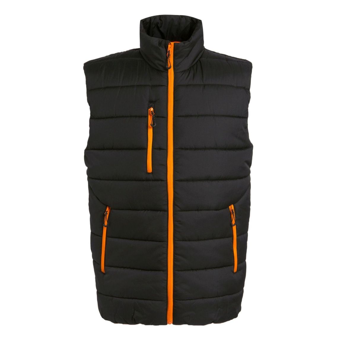 Veste Sans Manches Navigate Noir / Orange Vif main product photo