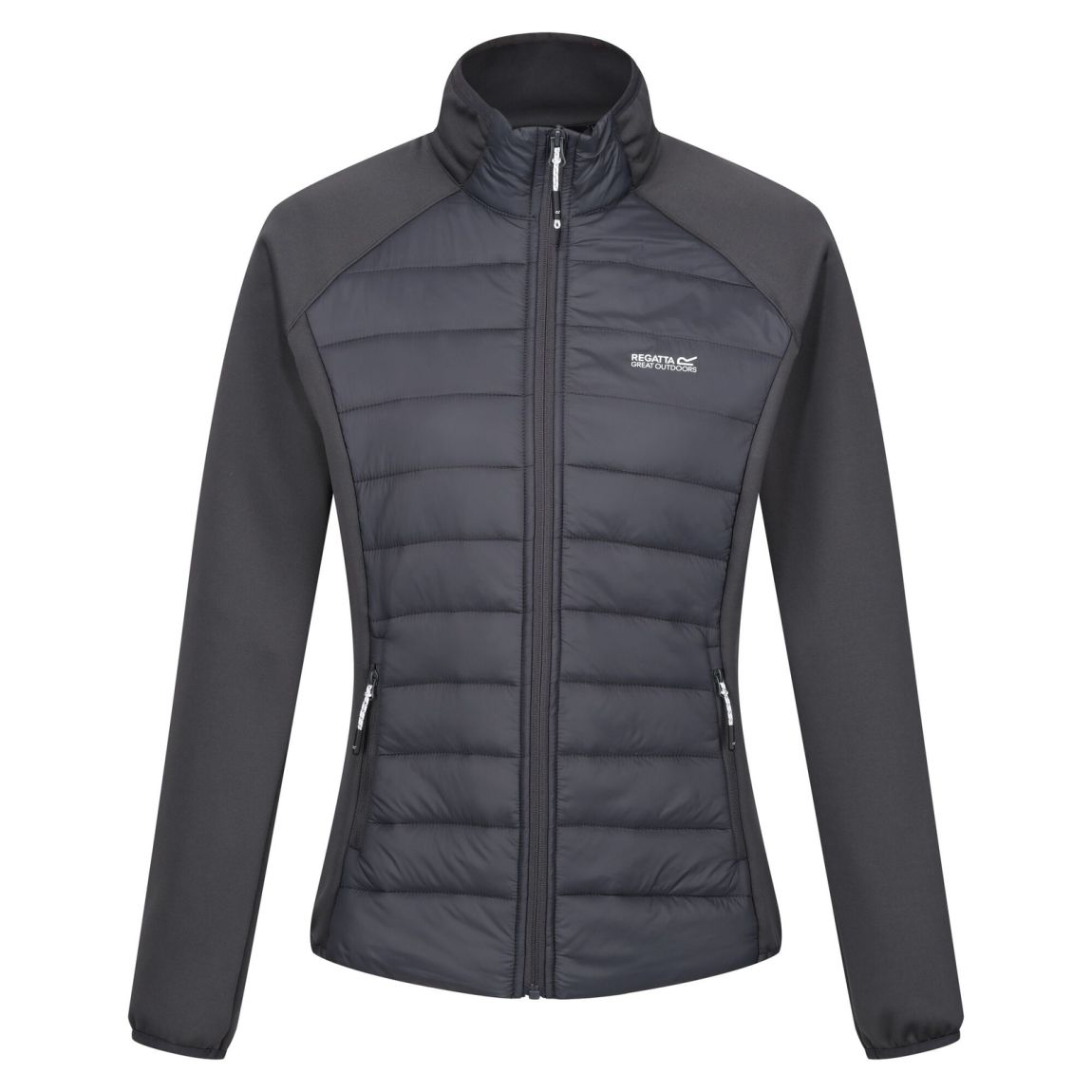 Veste Clumber V Gris Phoque main product photo