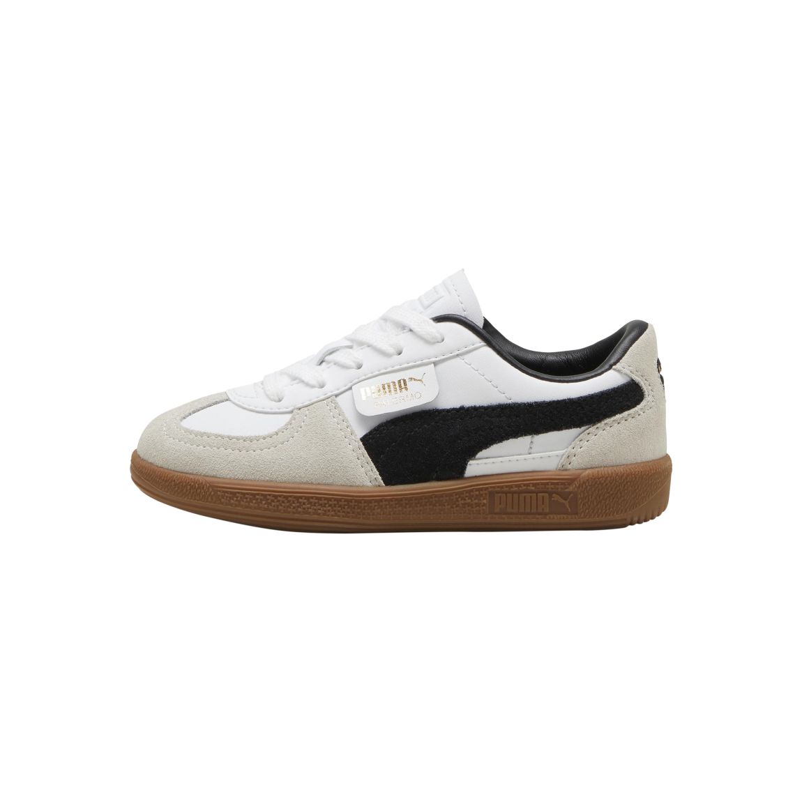 Basket Cuir Enfant Palermo PS Blanc-Vapor-Gris-Gum main product photo