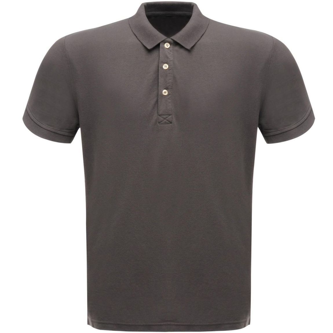 Polo À Manches Courtes Gris main product photo