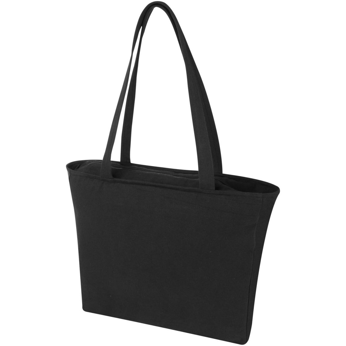 Sac Weekender Coton Recyclé Noir main product photo